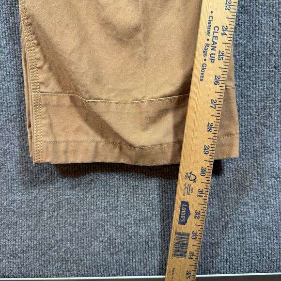 Mountain Khakis Pants Men's 38X30 Brown Relaxed Fit Canvas Cargo Pocket READ - Picture 11 of 12